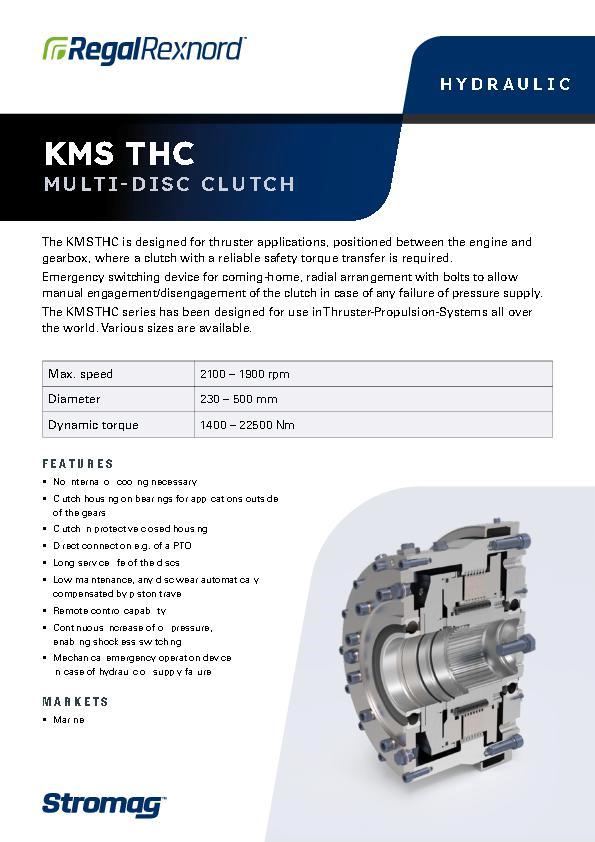 (A4) Stromag KMS...THC Hydraulic Multi-Disc Clutch