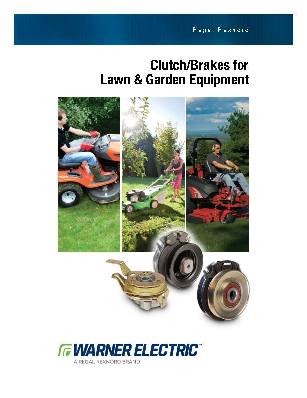 Clutch/Brakes for Lawn & Garden Equipment