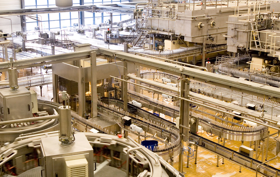 Production Facilities Bottling Washdown Industry